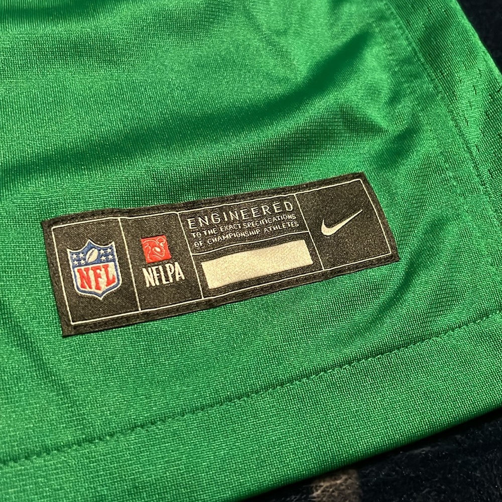 Philadelphia Eagles 🦅 #62 Jason Kelce Kelly Green On Field NFL Nike Jersey - Picture 6 of 11
